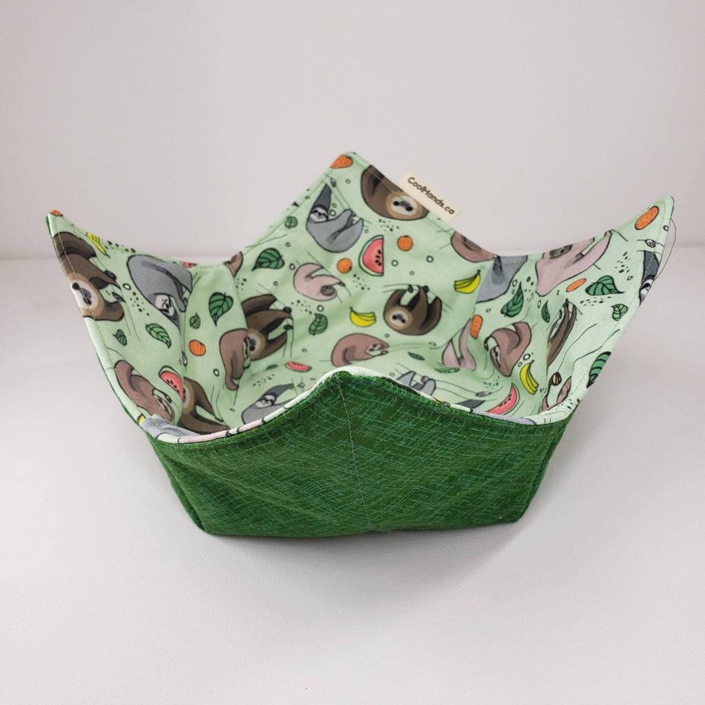 Cool Hand Nukes - 100% Cotton Microwavable Bowl Cozy - Two Toe-lly Awesome