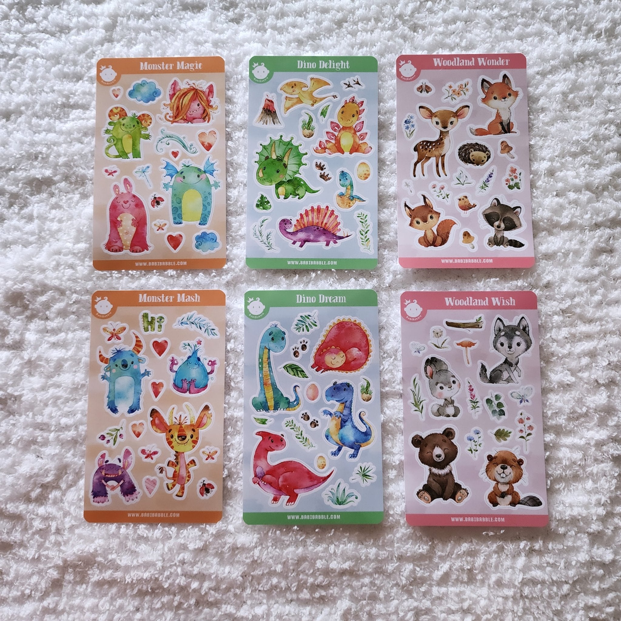 BabiBabble - Regular Stickers - 1