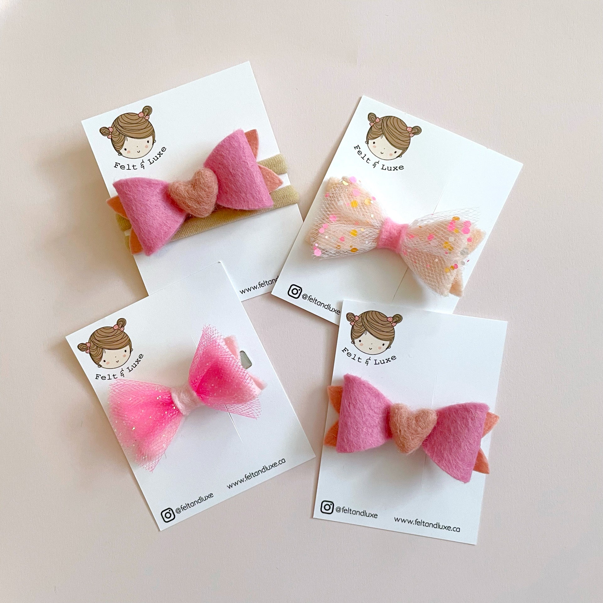 Felt and Luxe- Luxe Bow - 2