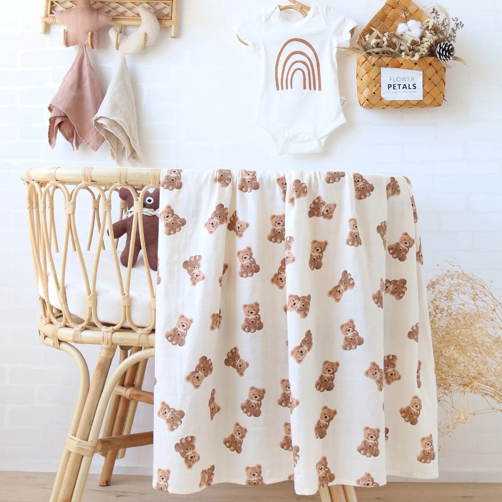 Little Oak Tree - Waffle Blanket