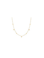 Moon Jewellery - Necklaces - Titanium Steel/18kt Gold Plated