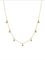 Moon Jewellery - Necklaces - Titanium Steel/18kt Gold Plated