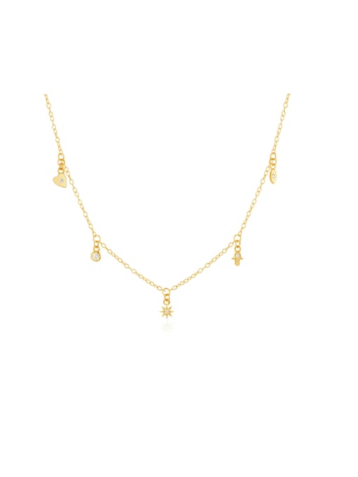 Moon Jewellery - Necklaces - 925 Sterling Silver/18kt Gold Plated