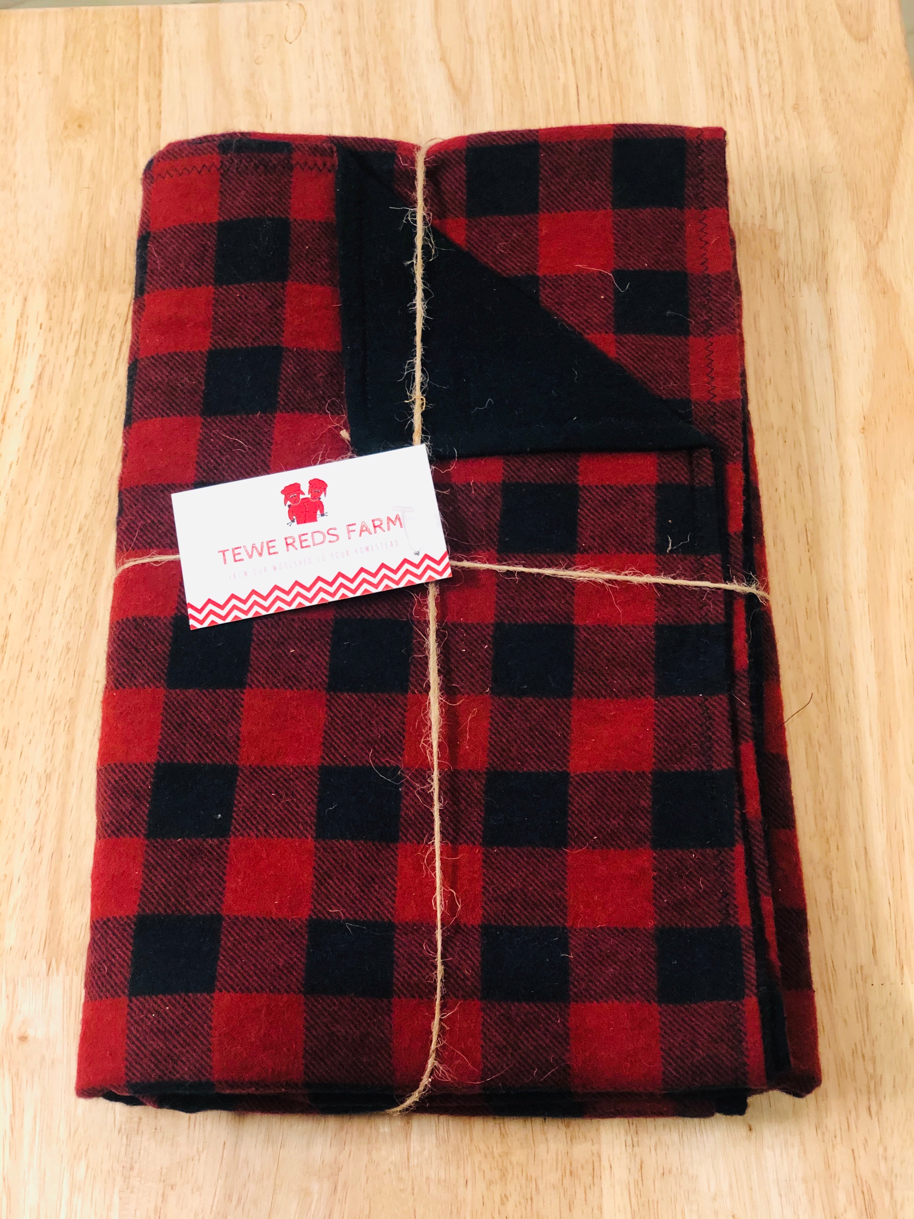 Tewe Reds Farm - Receiving Blanket  - 7